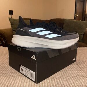 Size 10 - Adidas Ultraboost 5X Black White Carbon W